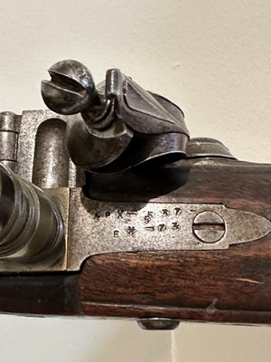 Lot 19 - A VERY RARE INDIAN FLINTLOCK SILVER-MOUNTED POWDER-TESTER (EPROUVETTE), LATE 18TH CENTURY