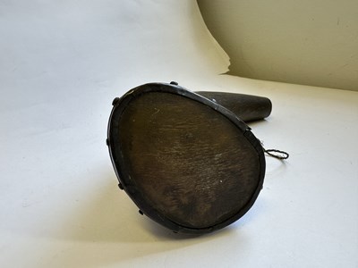 Lot 88 - A CHINESE BUFFALO HORN FLASK, QING DYNASTY, 19TH CENTURY