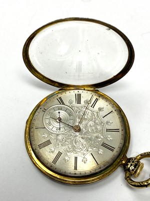 Lot 529 - GOLD AND ENAMEL POCKET WATCH, SWISS, CIRCA 1825