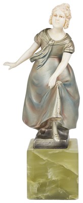 Lot 282 - ~JULIUS SCHMIDT-FELLING (1835-1920): FEMALE FIGURE