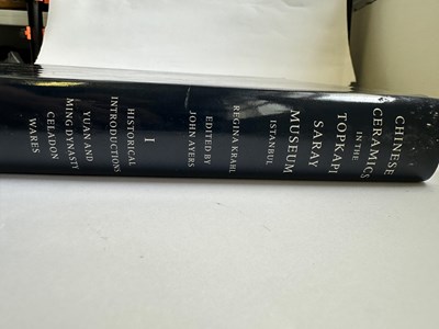 Lot 124 - CHINESE CERAMICS IN THE TOPKAPI SARAY MUSEUM: A COMPLETE CATALOGUE