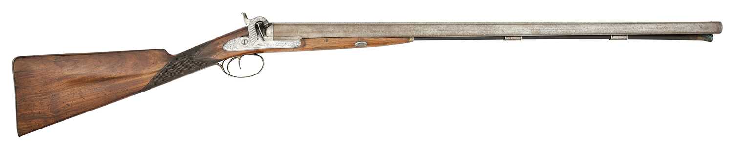 Lot 295 - A 13 BORE D.B. SPORTING GUN FOR ‘IMPERIAL’ CAPS BY SAM.L & C. SMITH, PRINCES STREET