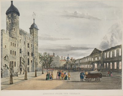 Lot 623 - FIFTEEN FRAMED PRINTS OF THE TOWER OF LONDON