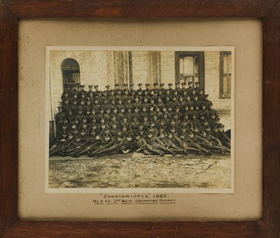 Lot 628 - A GROUP OF FRAMED AND GLAZED MILITARY PHOTOGRAPHS, MANY RELATED TO THE GRENADIER GUARDS