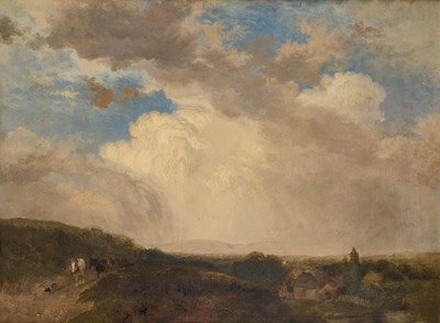 Lot 332 - CIRCLE OF JOHN CONSTABLE (BRITISH 19TH CENTURY)