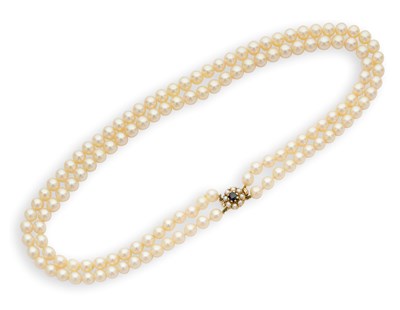 Lot 380 - CULTURED PEARL NECKLACE, 1979