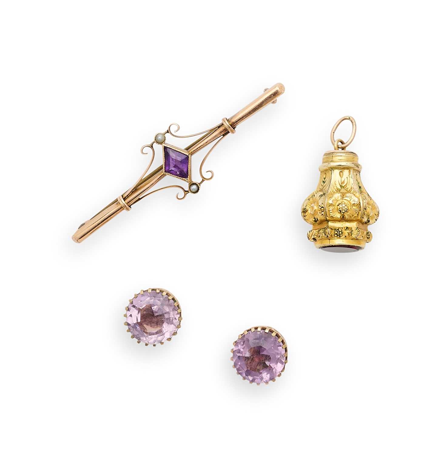 Lot 337 - COLLECTION OF GEM-SET JEWELLERY. 1840s AND LATER