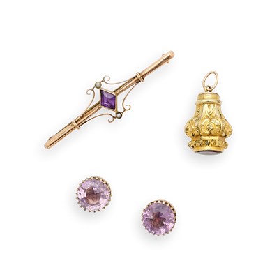 Lot 337 - COLLECTION OF GEM-SET JEWELLERY. 1840s AND LATER