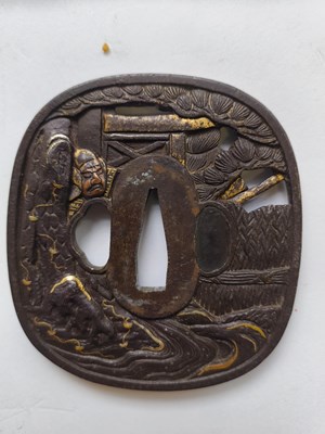Lot 3 - A JAPANESE SWORD (KATANA), SIGNED IZUMI (NO) KAMI FUJIWARA KUNISADA SAKU, 1620-1640