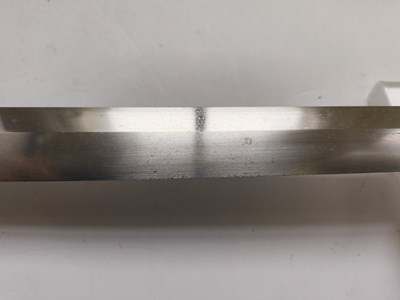 Lot 3 - A JAPANESE SWORD (KATANA), SIGNED IZUMI (NO) KAMI FUJIWARA KUNISADA SAKU, 1620-1640