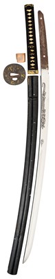 Lot 503 - A JAPANESE SWORD (KATANA), MEIJI PERIOD