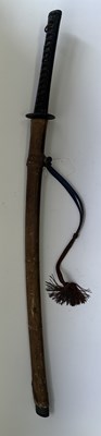 Lot 4 - A JAPANESE SWORD (KATANA), SIGNED KIYONDO, DATED 1866