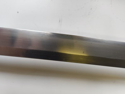 Lot 4 - A JAPANESE SWORD (KATANA), SIGNED KIYONDO, DATED 1866