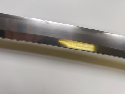 Lot 4 - A JAPANESE SWORD (KATANA), SIGNED KIYONDO, DATED 1866