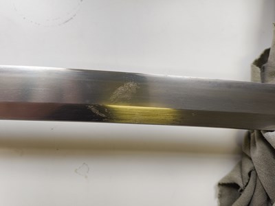 Lot 4 - A JAPANESE SWORD (KATANA), SIGNED KIYONDO, DATED 1866