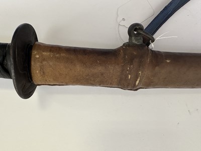 Lot 4 - A JAPANESE SWORD (KATANA), SIGNED KIYONDO, DATED 1866