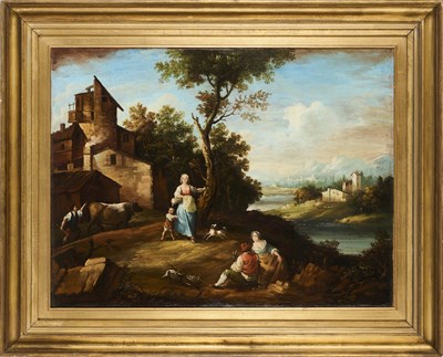 Lot 18 - MANNER OF FRANCESCO ZUCCARELLI (ITALIAN 1702-1788)