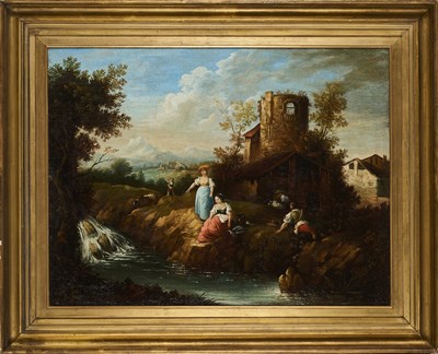 Lot 18 - MANNER OF FRANCESCO ZUCCARELLI (ITALIAN 1702-1788)