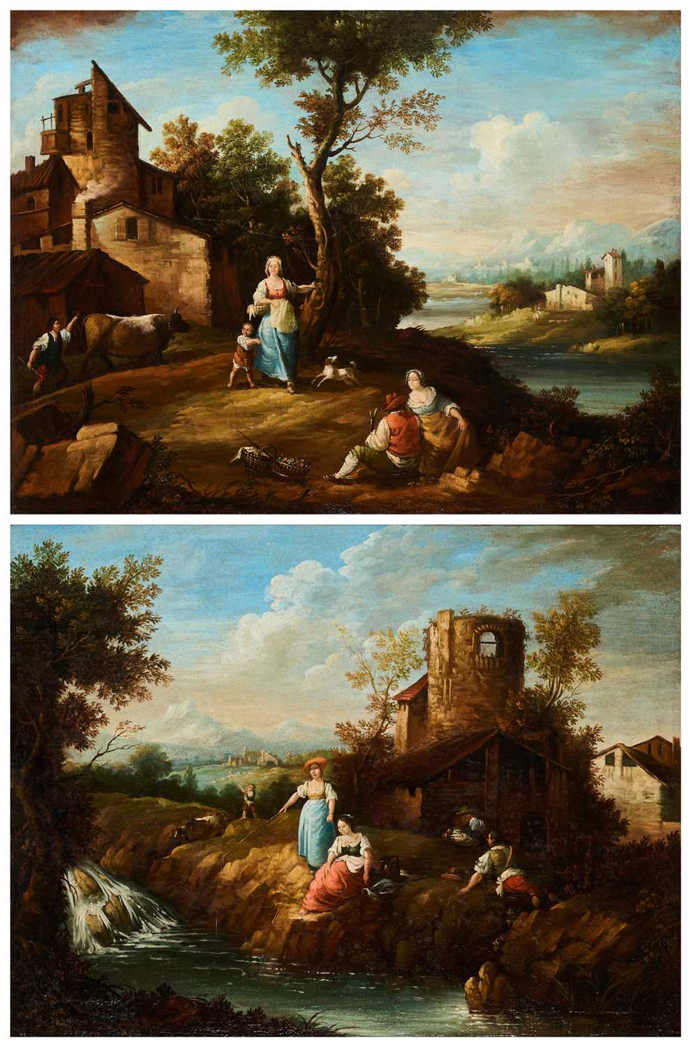 Lot 18 - MANNER OF FRANCESCO ZUCCARELLI (ITALIAN 1702-1788)