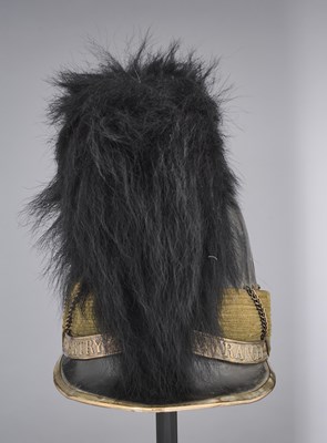 Lot 240 - A TARLETON HELMET OF THE OSWESTRY RANGERS, CIRCA 1800-20