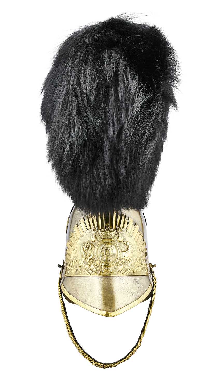 Lot 254 - A CAVALRY TROOPER’S ROMAN PATTERN HELMET OF THE HOUSEHOLD CAVALRY, CIRCA 1818-34