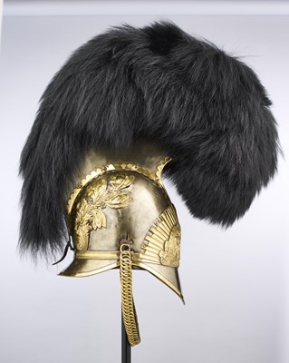Lot 254 - A CAVALRY TROOPER’S ROMAN PATTERN HELMET OF THE HOUSEHOLD CAVALRY, CIRCA 1818-34