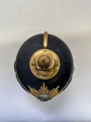 Lot 229 - A SAXON OFFICER’S PICKELHAUBE, CIRCA 1900-1914