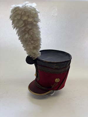 Lot 232 - A RUSSIAN OFFICER’S SHAKO, CIRCA 1840
