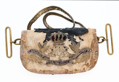 Lot 677 - A CAVALRY OFFICER’S POUCH
