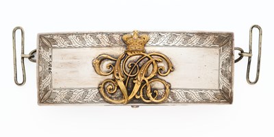 Lot 667 - A VICTORIAN CAVALRY OFFICER’S POUCH