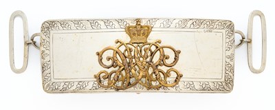 Lot 659 - A GEORGIAN CAVALRY OFFICER’S POUCH