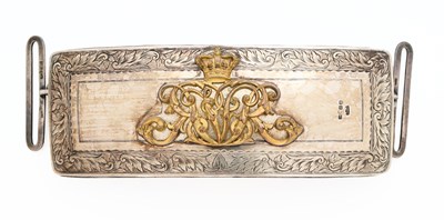 Lot 664 - A VICTORIAN CAVALRY OFFICER’S POUCH