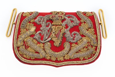 Lot 654 - AN OFFICER’S POUCH OF THE 8TH HUSSARS