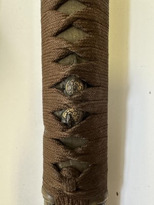 Lot 1 - A JAPANESE SWORD, SIGNED FUJIWARA NO HIROTAKA, EARLY EDO PERIOD