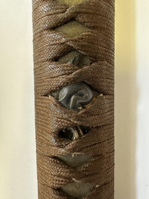 Lot 1 - A JAPANESE SWORD, SIGNED FUJIWARA NO HIROTAKA, EARLY EDO PERIOD