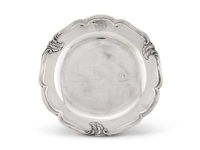 Lot 153 - A FRENCH SILVER DISH, MAISON CARDEILHAC, PARIS, LATE 19TH CENTURY