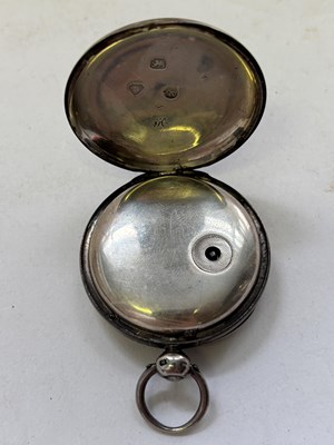 Lot 216 - A WILLIAM IV SILVER POCKET WATCH, CIRCA 1836