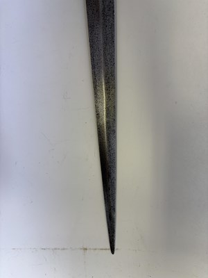 Lot 130 - A MEDIEVAL SWORD, EARLY 15TH CENTURY, PROBABLY ITALIAN