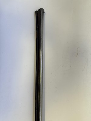 Lot 271 - A 16-BORE FLINTLOCK SILVER-MOUNTED SPORTING GUN BY GRIFFIN & TOW, LONDON