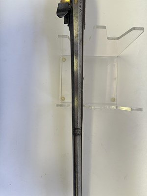 Lot 271 - A 16-BORE FLINTLOCK SILVER-MOUNTED SPORTING GUN BY GRIFFIN & TOW, LONDON
