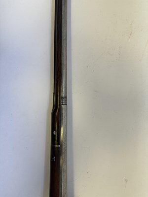 Lot 271 - A 16-BORE FLINTLOCK SILVER-MOUNTED SPORTING GUN BY GRIFFIN & TOW, LONDON
