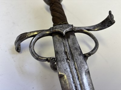 Lot 24 - A SOUTH EUROPEAN BROADSWORD, CIRCA 1500-20, POSSIBLY SPANISH