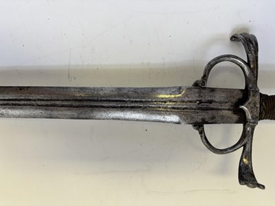 Lot 24 - A SOUTH EUROPEAN BROADSWORD, CIRCA 1500-20, POSSIBLY SPANISH