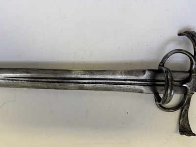 Lot 24 - A SOUTH EUROPEAN BROADSWORD, CIRCA 1500-20, POSSIBLY SPANISH