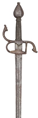 Lot 27 - A NORTH ITALIAN BROADSWORD, LATE 16TH/EARLY 17TH CENTURY, POSSIBLY VENETIAN