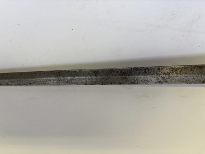 Lot 28 - A NORTH EUROPEAN BASKET-HILTED MILITARY BACKSWORD (TESSAK), LATE 16TH CENTURY