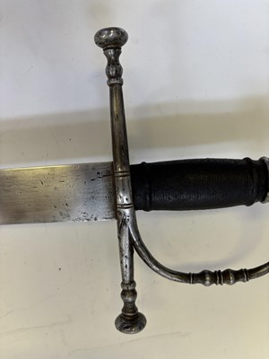 Lot 29 - A SOUTH GERMAN BACKSWORD, CIRCA 1550