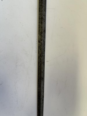 Lot 67 - AN ITALIAN SWORD WITH ‘CRAB-CLAW’ HILT, MID-17TH CENTURY, POSSIBLY VENETIAN