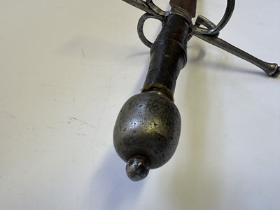 Lot 25 - A HAND-AND-A-HALF SWORD, CIRCA 1600-20, PROBABLY AUSTRIAN