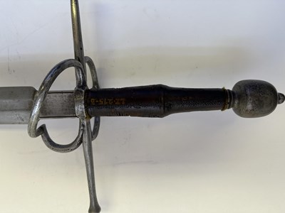 Lot 25 - A HAND-AND-A-HALF SWORD, CIRCA 1600-20, PROBABLY AUSTRIAN